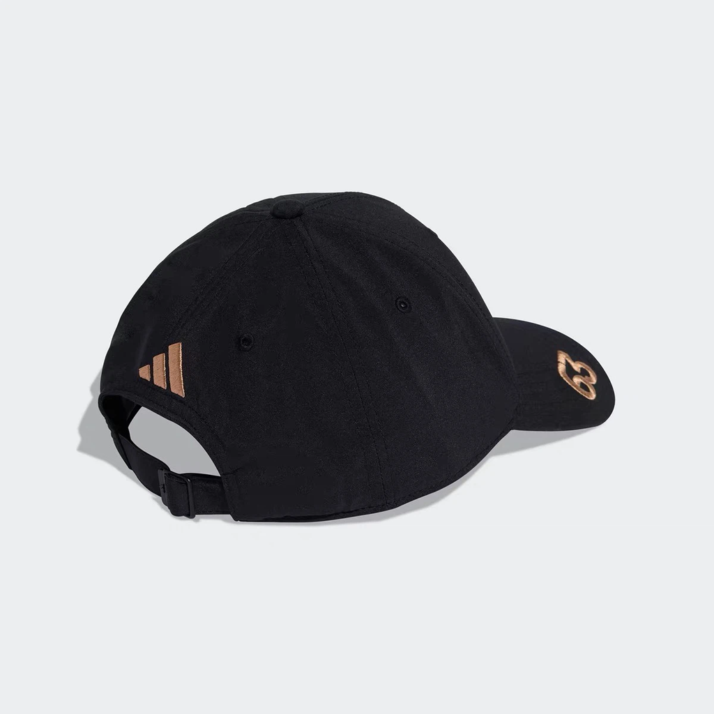 Black Racing Baseball Cap, Copper‑Gold Embroidered Adjustable Dad Hat for Sports Fans